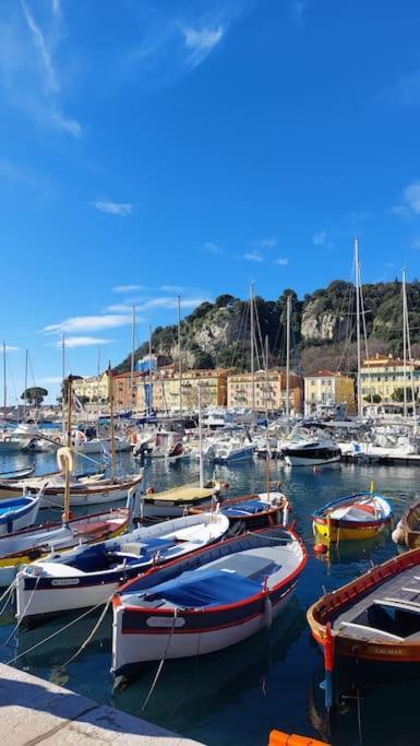Appartement 2P Renove Avec Terrasse Au Port De Nice Exterior foto
